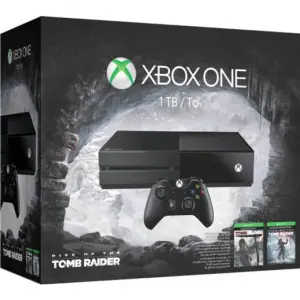 Xbox One 1TB Console System [Rise of the Tomb Raider Bundle Set] (Black)